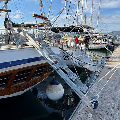 ボート用ギャングウェイ - S5 - SYT Sea Yachting Tools - 階段タイプ / 手動