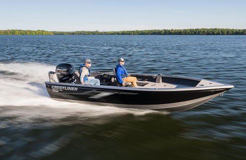 船外機ベイボート - 1850 PRO TILLER - Crestliner - スポーツフィッシング / 6人