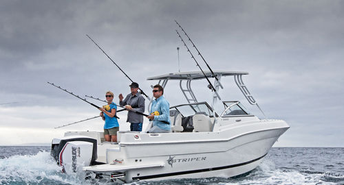 船外機散策 - 230 DC - Striper Boats - デュアルコンソール / スポーツフィッシング / 8人