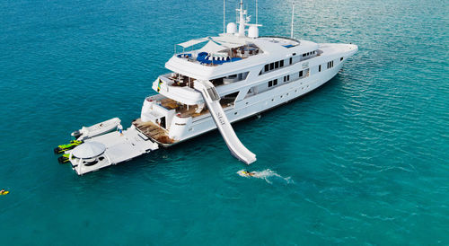 膨張式水中遊具 - Yacht Slide 650cm - AquaBanas - 滑り台 / ヨット用