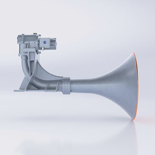 電気ピストン汽笛信号 - ZET-Horn 90 AC - ZÖLLNER Signal GmbH - 200m以上の船用 / IP56