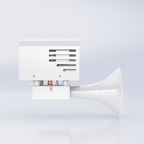 電気ピストン汽笛信号 - ZET-Horn Y131 AC - ZÖLLNER Signal GmbH - 75m～200mの船用 / IP56