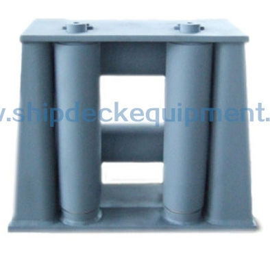船用フェアリーダー - CB/T 3062 B - Zhongyuan Ship Machinery Manufacture (Group) Co., - ローラー / ダブルシーブ / ステンレススチール製