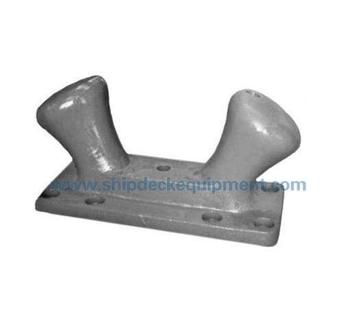 マリンターミナル用係船ボラード - Inclined - Zhongyuan Ship Machinery Manufacture (Group) Co., - 船用 / ダブル / 鋳鉄製