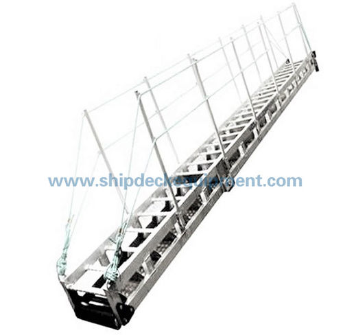 ドックギャングウェイ - Zhongyuan Ship Machinery Manufacture (Group) Co., - 手動 / アルミニウム / 手すり