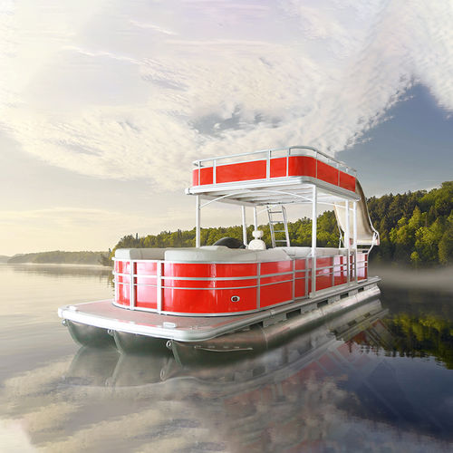 船外機ポンツーンボート - series-25ft - Kinocean® Boat - アルミニウム 