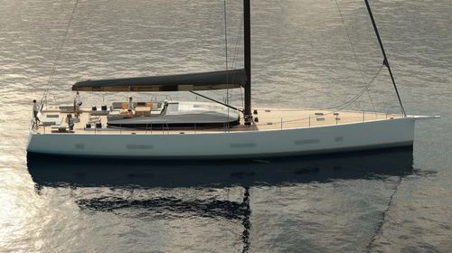 クルージングセーリングヨット - CNB 88 - CNB Yachts Builders - キャビン5室 / オープントランサム / バウスプリット付き