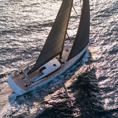 クルージングセーリングヨット - CNB 66 - CNB Yachts Builders - キャビン3室 / オープントランサム / バウスプリット付き