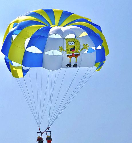 オーダーメイドパラセール - RP40 FT SUN - Risus Parasails - 強風用 / ボート打ち上げ用 / ビーチ打ち上げ用