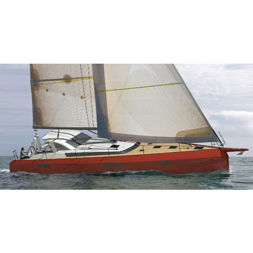 海洋クルージングヨット - CIGALE 15 QR - ALUBAT CHANTIER NAVAL - 高速クルージング / キャビン3室 / キャビン2室
