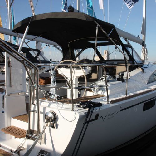 セールボート用ドジャー - Bavaria 42 Vision - KAPELL ANNAT - コックピット / ステンレス鋼フレーム / 黒色