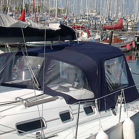 ヨット用コックピットエンクロージャ - Oceanis 323 - KAPELL ANNAT - Bénéteau用