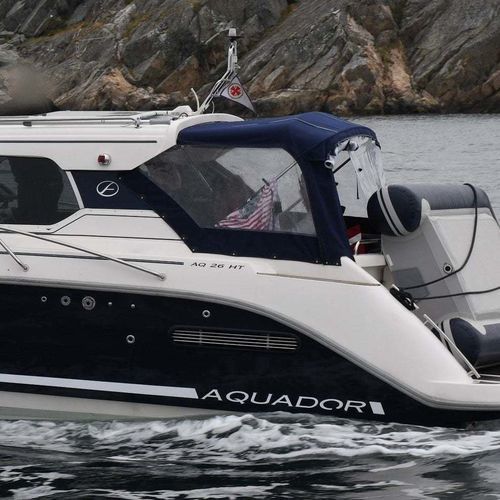 モーターボート用コックピットエンクロージャ - AQUADOR 27 HT -03 - KAPELL ANNAT