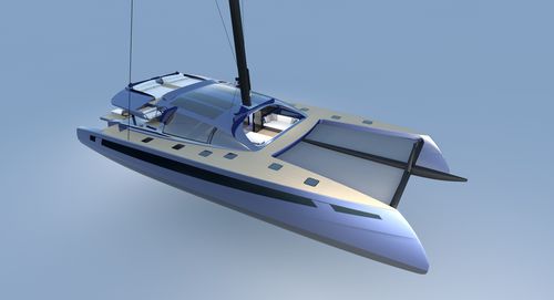 カタマランセーリングヨット - BLUE COAST 65 - Catamaris - 海洋クルージング / キャビン3室 / ベッド6台