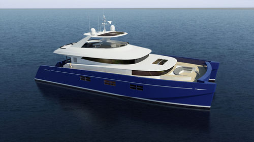 カタマランモーターヨット - BLUE COAST 80’ POWER - Catamaris - 海洋クルージング / 高性能 / 変換