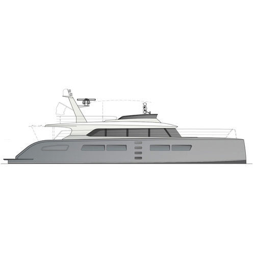 カタマランモーターヨット - CATAMARIS® 64 POWER - Catamaris - 海洋クルージング / オフショア / 探検用