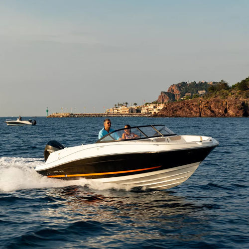 船外機ランナバウトボート - VR5 OB - Bayliner/ベイライナー - デュアルコンソール / バウライダー / オープン