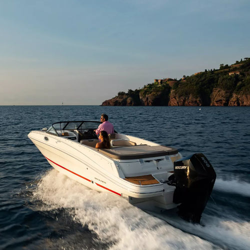 船外機ランナバウトボート - VR6 OB - Bayliner/ベイライナー - デュアルコンソール / バウライダー / オープン