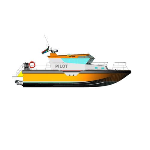 水先船業務用ボート - Reef Runner 15 - KND Naval Design - インボードウォータージェット / 船外機 / アルミニウム