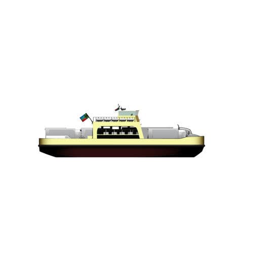 Ro-Ro船旅客フェリー - SHUTTLE 30 - KND Naval Design - カタマラン / スチール製