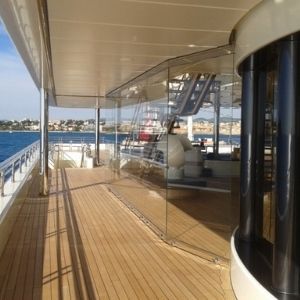 ヨット用ガラスパネル - GL YACHTVERGLASUNG GMBH - 耐火性