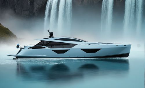 クルージングスーパーヨット - 32m - Brythonic Yachts - フライブリッジ