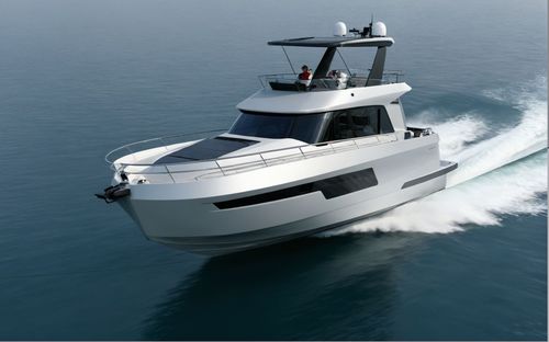 船内機エクスプレスクルーザー - 15.00 - Brythonic Yachts - ツインエンジン / フライブリッジ / IPS POD