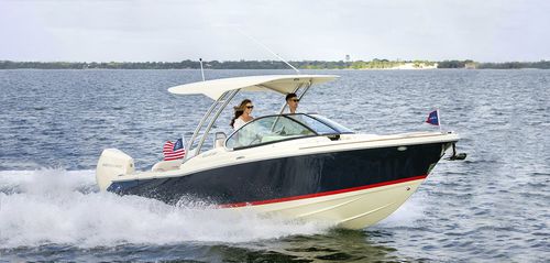 船外機ランナバウトボート - CALYPSO 24 - Chris Craft - デュアルコンソール / バウライダー / オープン