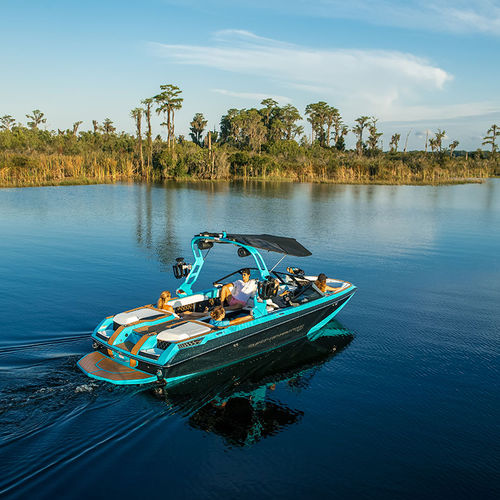 船内機ランナバウトボート - SUPER AIR GS22E - Nautique Boat Company - デュアルコンソール / バウライダー / オープン