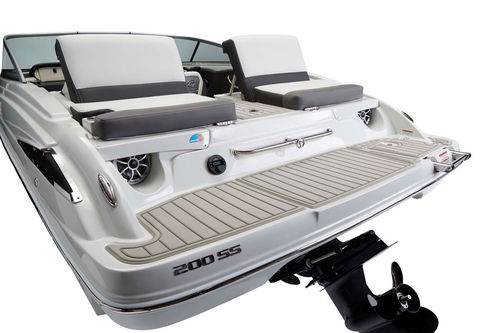 船外機ランナバウトボート - 200 SS - Crownline - デュアルコンソール / バウライダー / オープン