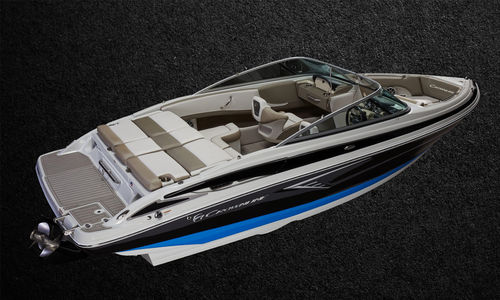 船内機ランナバウトボート - 240 SS - Crownline - デュアルコンソール / バウライダー / オープン