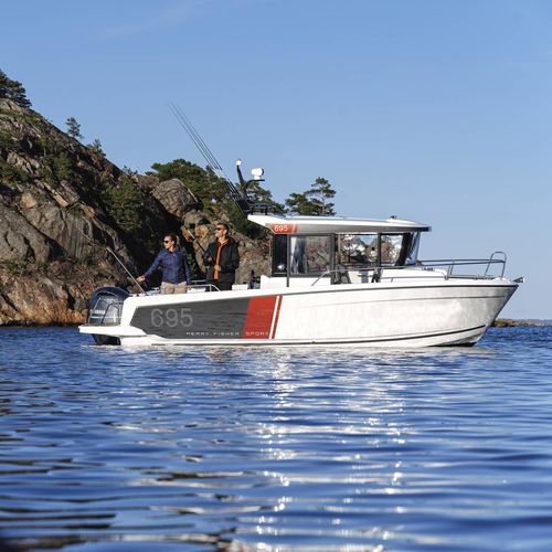 船外機漁船 - MERRY FISHER 695 SPORT - Jeanneau - Motorboats - 操舵室あり / 多目的 / 8人
