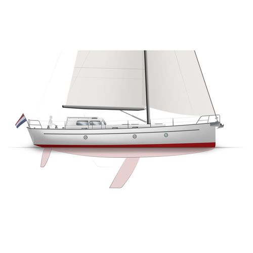 クルージングヨット - BESTEVAER 45ST PURE Godewind - KM Yachtbuilders - アルミニウム / 小帆船