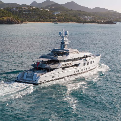 クルージングメガヨット - ELYSIAN - Lurssen Yachts - 操舵室あり / プール / ヘリポート付