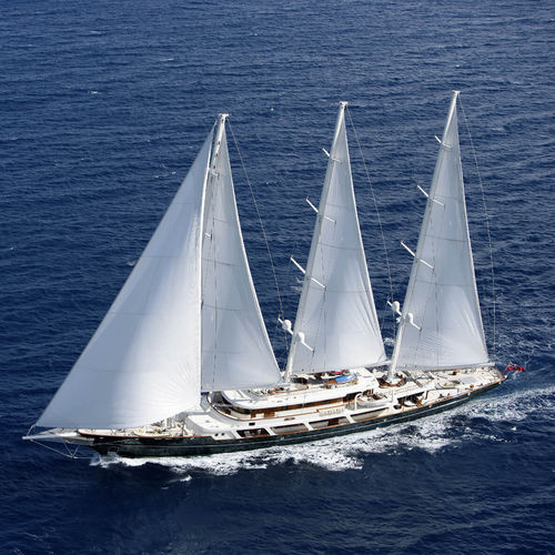 クルージングセーリングスーパーヨット - EOS - Lurssen Yachts - 操舵室あり / 3 マスト