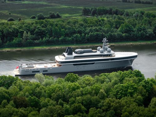 クルージングメガヨット - Nausica&auml; - Lurssen Yachts - 探検用 / 遠征 / 高部操舵室