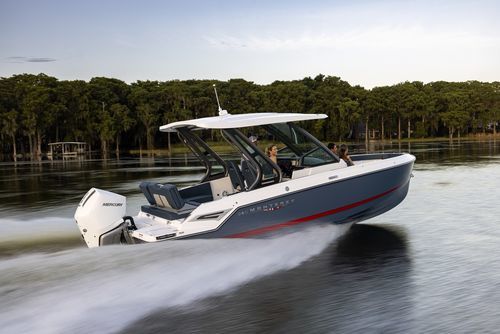 船外機ランナバウトボート - ELITE 25 OB - Monterey Boats - オープン / センターコンソール / 日光浴