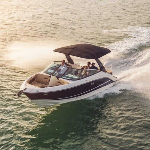 船外機ランナバウトボート - SLX 260 OB - Sea Ray - デュアルコンソール / バウライダー / オープン