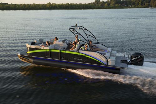 船外機ポンツーンボート - S3 Extreme - Sylvan Pontoons - 11人