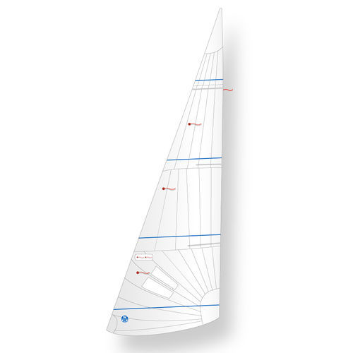 ジブ - LM-6R - North Sails Sailmaking - モノタイプ ヨット用 / ラジアルカット / ポリエステル製