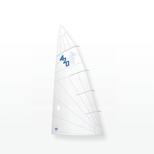 大帆 - M-7 - North Sails Sailmaking - セーリングディンギー用 / クロスカット / 420