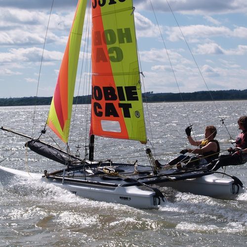 レクリエーションカタマランヨット - Hobie Cat USA - ２人乗り / シングルトラピーズ / ガラス繊維