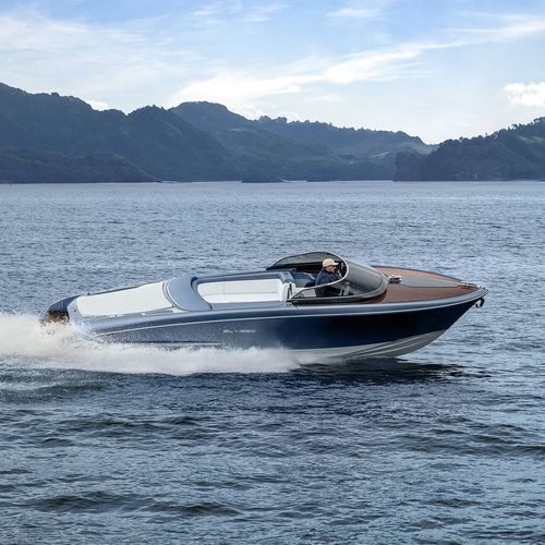 電動式ランナバウトボート - EL-ISEO - Riva - 船内機 / デュアルコンソール / オープン