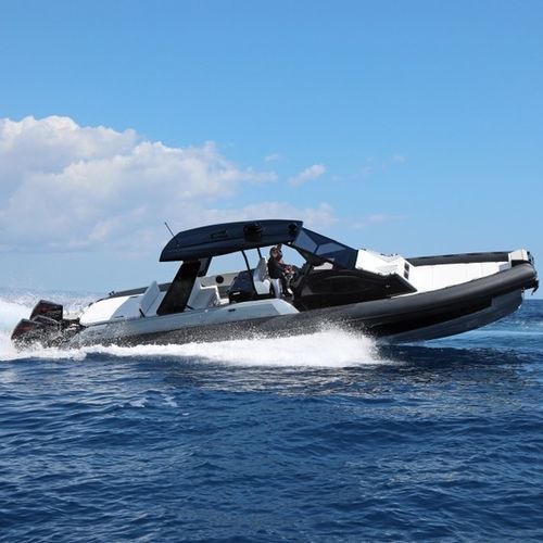 船外機インフレータブルボート - CAYMAN 45.0 - Ranieri International - ツインエンジン / ハードトップ / 16人