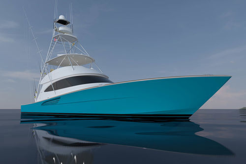 スポーツフィッシングモーターヨット - 70 C - Viking Yachts - 海洋クルージング / 変換 / フライブリッジ