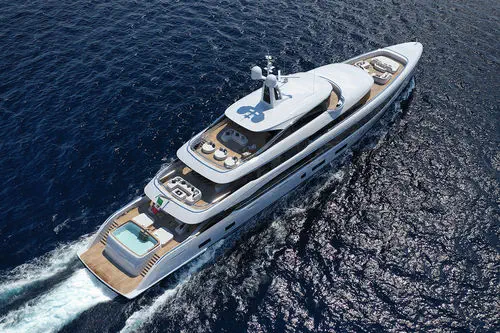 クルージングメガヨット - B.NOW 60M - Benetti - 高部操舵室