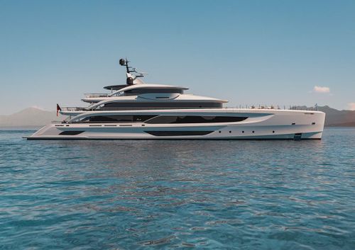 クルージングメガヨット - B.CENTURY 62M - Benetti - 高部操舵室 / キャビン6室 / 垂直船首