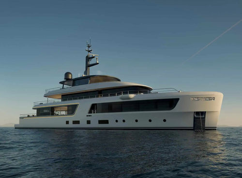 クルージングスーパーヨット - Motopanfilo 45M - Benetti - クラシック / 高部操舵室 / キャビン5室