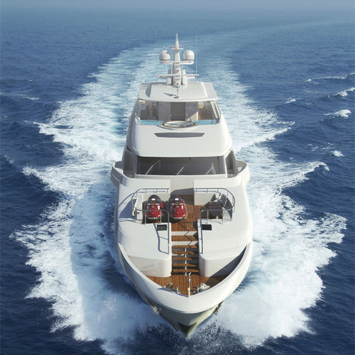 ◾️ヨット競技◾️マリンスポーツ◾️一流品◾️Fine equipment◾️Lサイズ◾️ クルージングスーパーヨット - P140 - Horizon - 高部操舵室