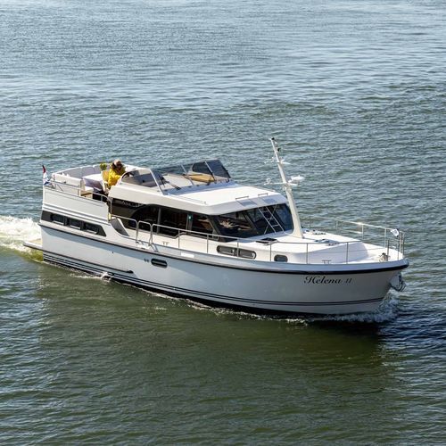 船内機エクスプレスクルーザー - 40 SL AC - Linssen Yachts B.V. - フライブリッジ / スチール製 / キャビン2室